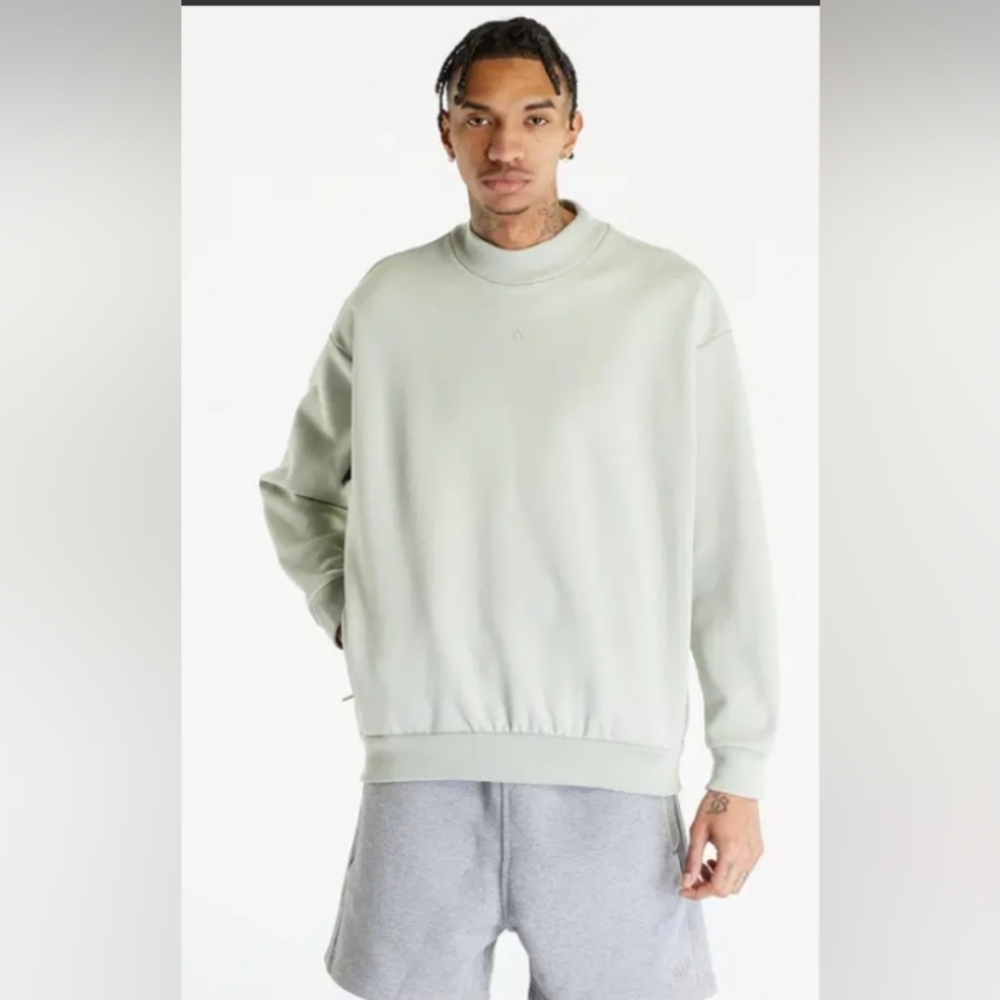 🔥 Adidas Basketball Crewneck Sweatshirt 🔥  Men’s Medium Gently Used - Picture 3 of 8